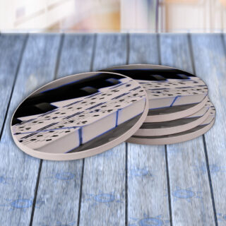 Piano Key Sheet Music - Drink Coaster Gift Set