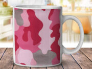 Pink Camoflauge - Coffee Mug