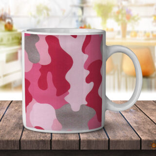 Pink Camoflauge - Coffee Mug