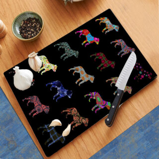 Pitbull Dog Pattern - Cutting Board