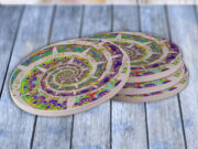 Psychadelic Native Tribe - Drink Coaster Gift Set