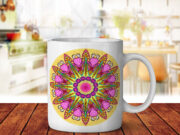 Psychedelic Monster Heart - Coffee Mug