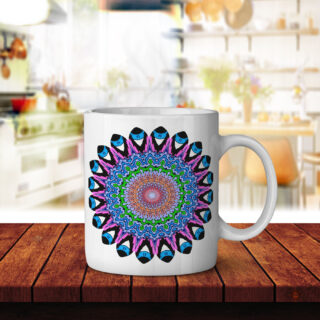 Psychedelic Toon Eyes - Coffee Mug