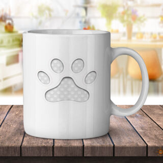 Puppy Dog Paw Paws - Coffee Mug