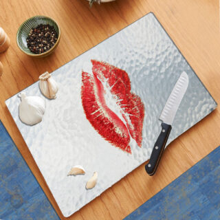 Red Lipstick - Cutting Board