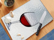 Red Wine Glass - Cutting Board