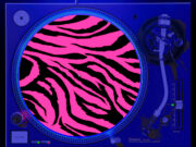 Red Zebra - GLOW SERIES Turntable Slipmat