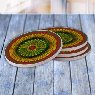 Reggae Weave - Drink Coaster Gift Set