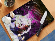 Retro Model Starry Night - Cutting Board