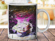 Retro Model Starry Night - Coffee Mug