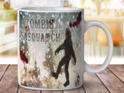 Sasquatch Zombie Bigfoot - Coffee Mug