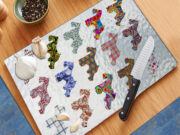 Schnauzer Dog Pattern - Cutting Board