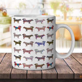 Siberian Husky Dog - Coffee Mug