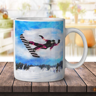 Snowboard Extreme Sports - Coffee Mug