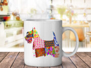 Sottish Terrier Pattern - Coffee Mug