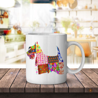 Sottish Terrier Pattern - Coffee Mug