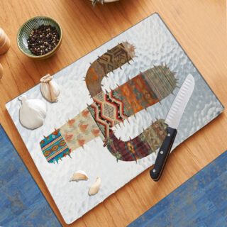 Southwest Cactus Pattern - Cutting Board