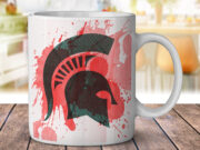 Spartans Red College Champion Sports - Coffee Mug