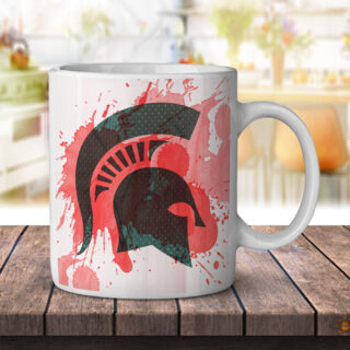 Spartans Red College Champion Sports - Coffee Mug