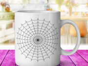 Spider Web Cobweb - Coffee Mug