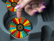 Spin The DJ Scratch Wheel - Car Coasters