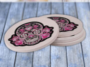 Sugar Skull - Drink Coaster Gift Set