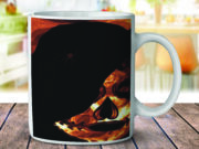 Sugar Skull Goth Ghost - Coffee Mug