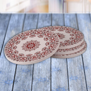 Sugar Skull Spiral - Drink Coaster Gift Set