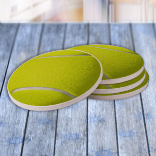 Tennis Ball - Drink Coaster Gift Set