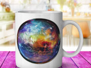 Tie Dye Marble Earth - Coffee Mug