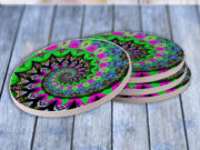 Tie Dye Twist - Drink Coaster Gift Set