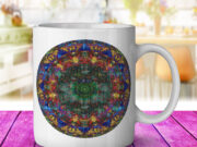 Tie Dye Worn Circus - Coffee Mug