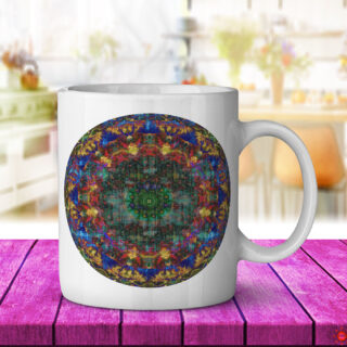 Tie Dye Worn Circus - Coffee Mug