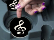 Treble Clef - Car Coasters