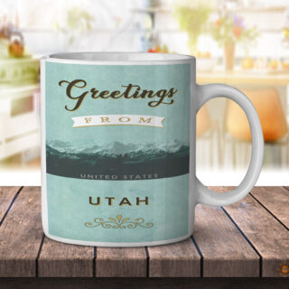 Utah Greetings - Coffee Mug