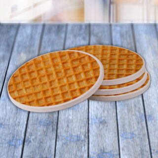 Waffle - Drink Coaster Gift Set