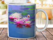 Water Lilies Pastel - Coffee Mug