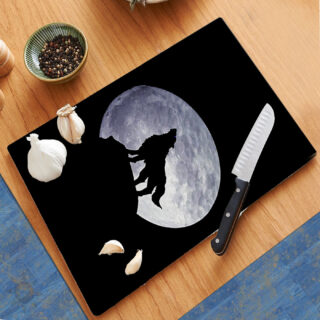 Wolf Moon - Cutting Board
