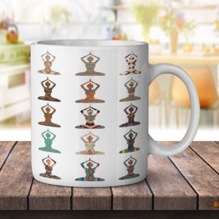 Yoga Southwest Pattern - Coffee Mug