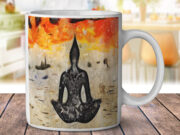 Yoga Watercolor - Coffee Mug