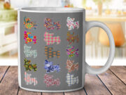 Yorkie Dog Pattern - Coffee Mug