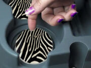Zebra - Car Coasters